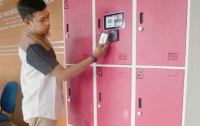 KOBO Smart E-Locker: Kotak Penyimpan Aman Berbasis RFID