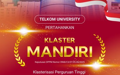 Telkom University Pertahankan Klaster Mandiri!