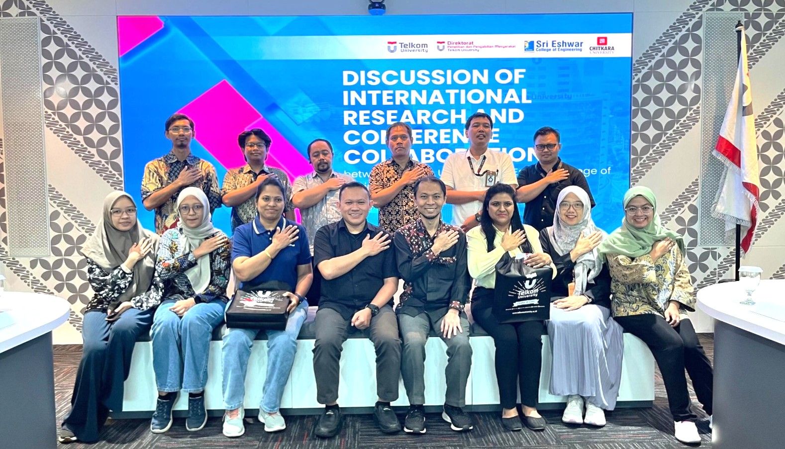 Telkom University Bahas Kolaborasi Riset dan Konferensi Internasional dengan…