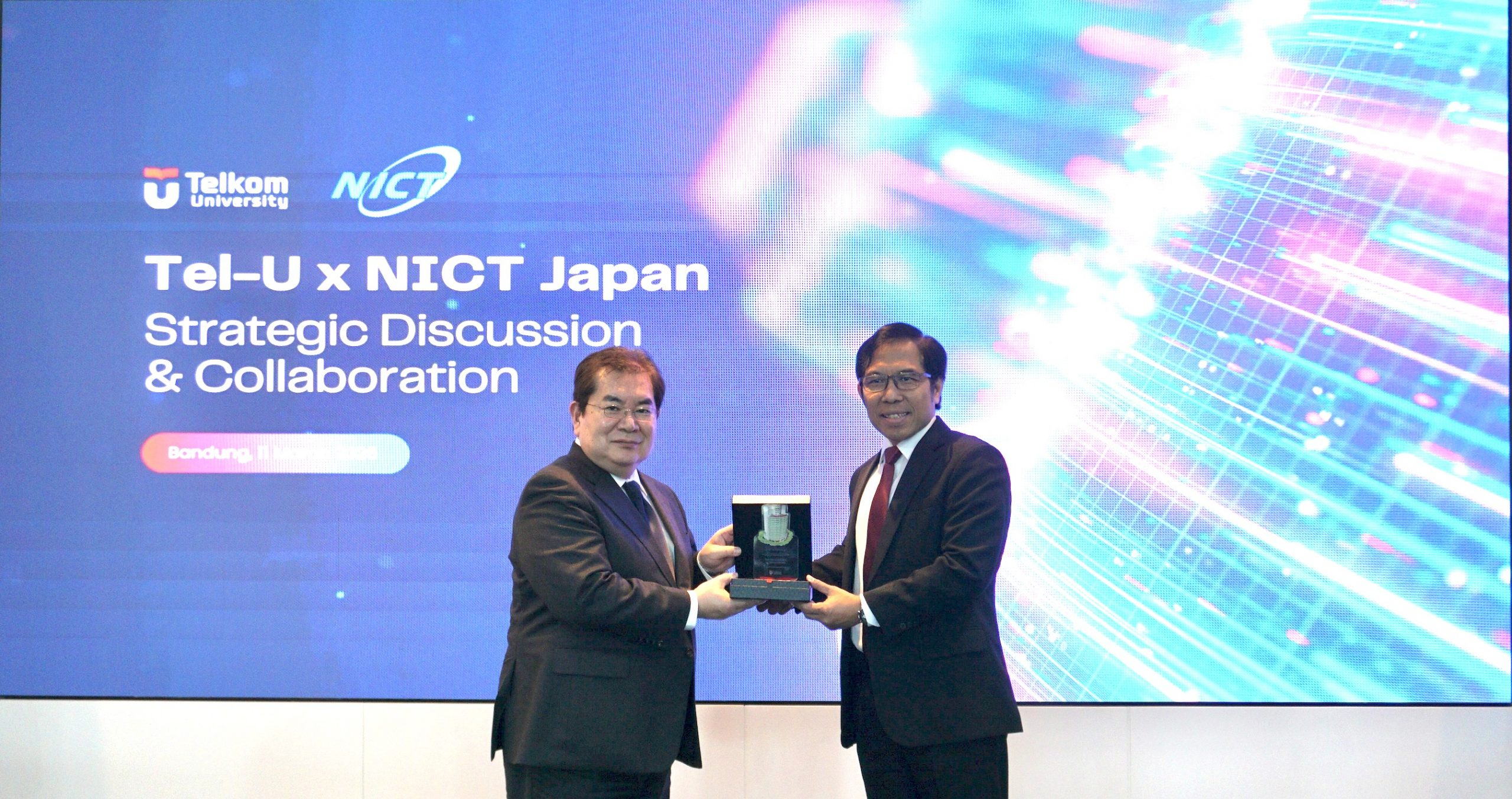 Tel-U X NICT : Strategic Collaboration Meeting